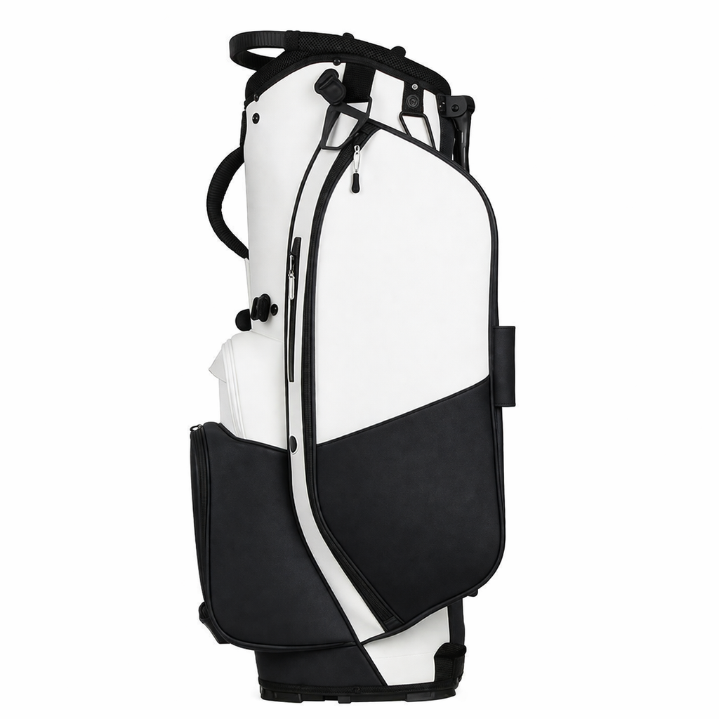 Premium Leather Golf Stand Bag